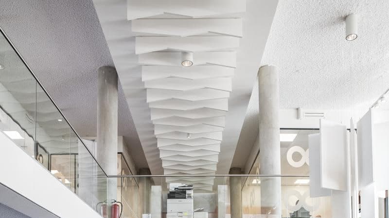 Solo Baffle ZigZag - Akoestische baffle in creatieve vorm