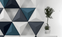 Abstracta aircone - roomdivider
