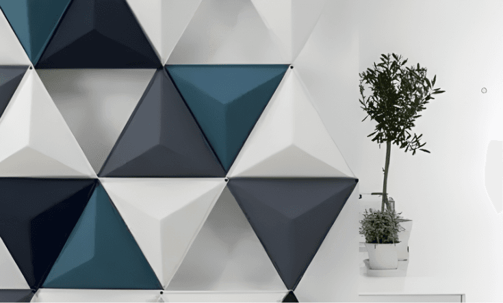 Abstracta aircone - roomdivider