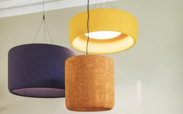 Zowel een akoestische als esthetische oplossing - akoestische verlichting
