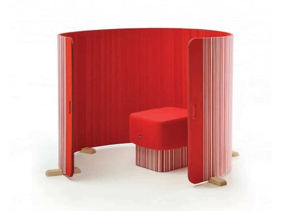 BuzziTwist - opvallende akoestische roomdivider