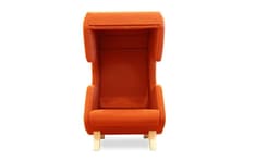 Akoestische belstoel die comfort en rust biedt om te bellen