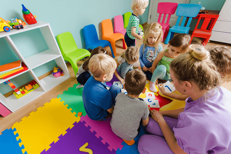 kinderopvang spelen