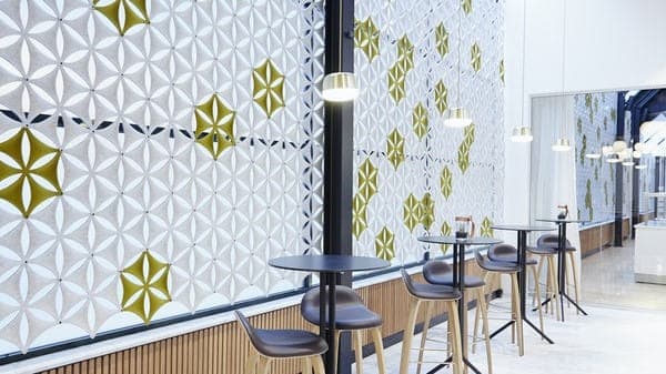 Abstracta airflake - ruimte verdeler